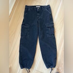 Levi's dark grey Cargo Jeans